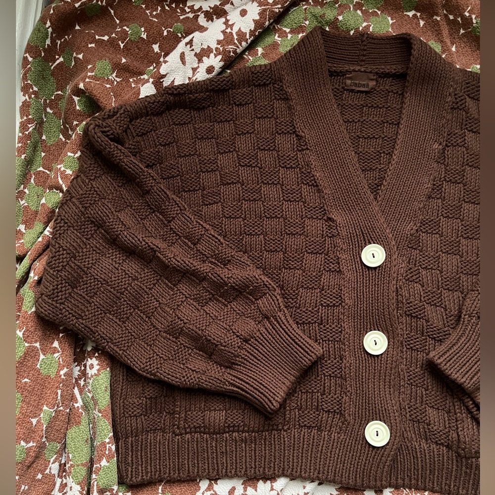 Sold / Babaa no3 cardigan bittersweet - Picture 5 of 13